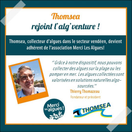 Thomsea, adhérent dans l'alg'venture